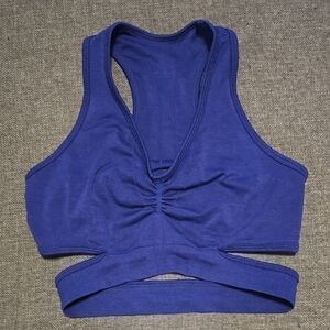 ALPHALETE Stratus Bra BLUE SIZE MEDIUM